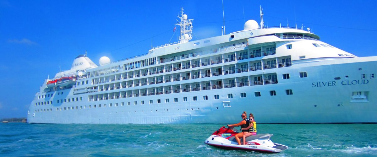 a large ship in a body of water