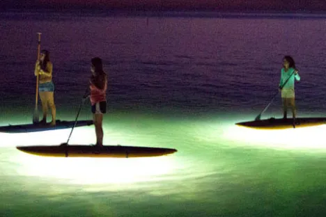 a person standing in front of a body of water